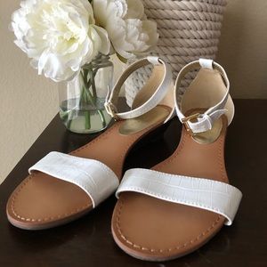 Tommy Hilfiger White Sandals